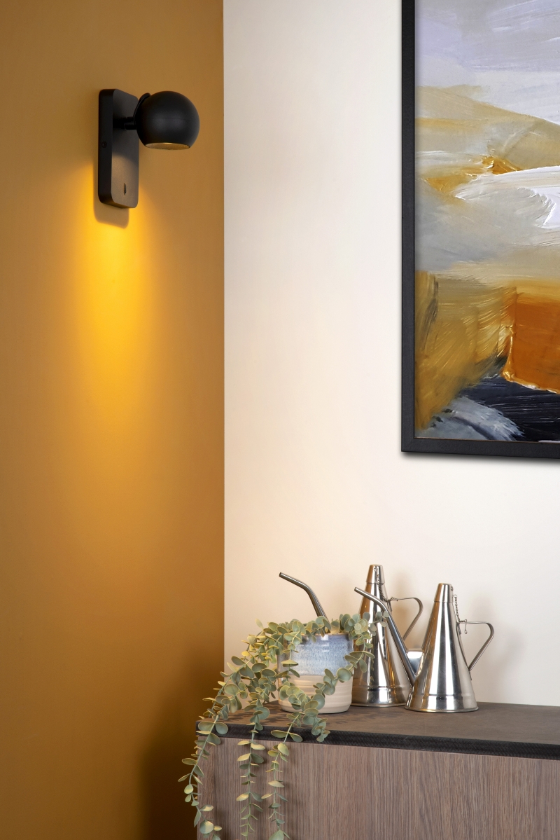 FAVORI Wall spot Gu10 Black